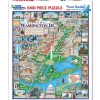 White Mountain Puzzles Washington, DC 1000 Pc