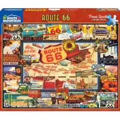 White Mountain Route 66 1000-Piece Puzzle