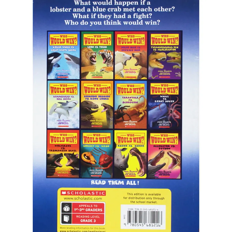 Who Would Win?: Lobster vs. Crab (Paperback)