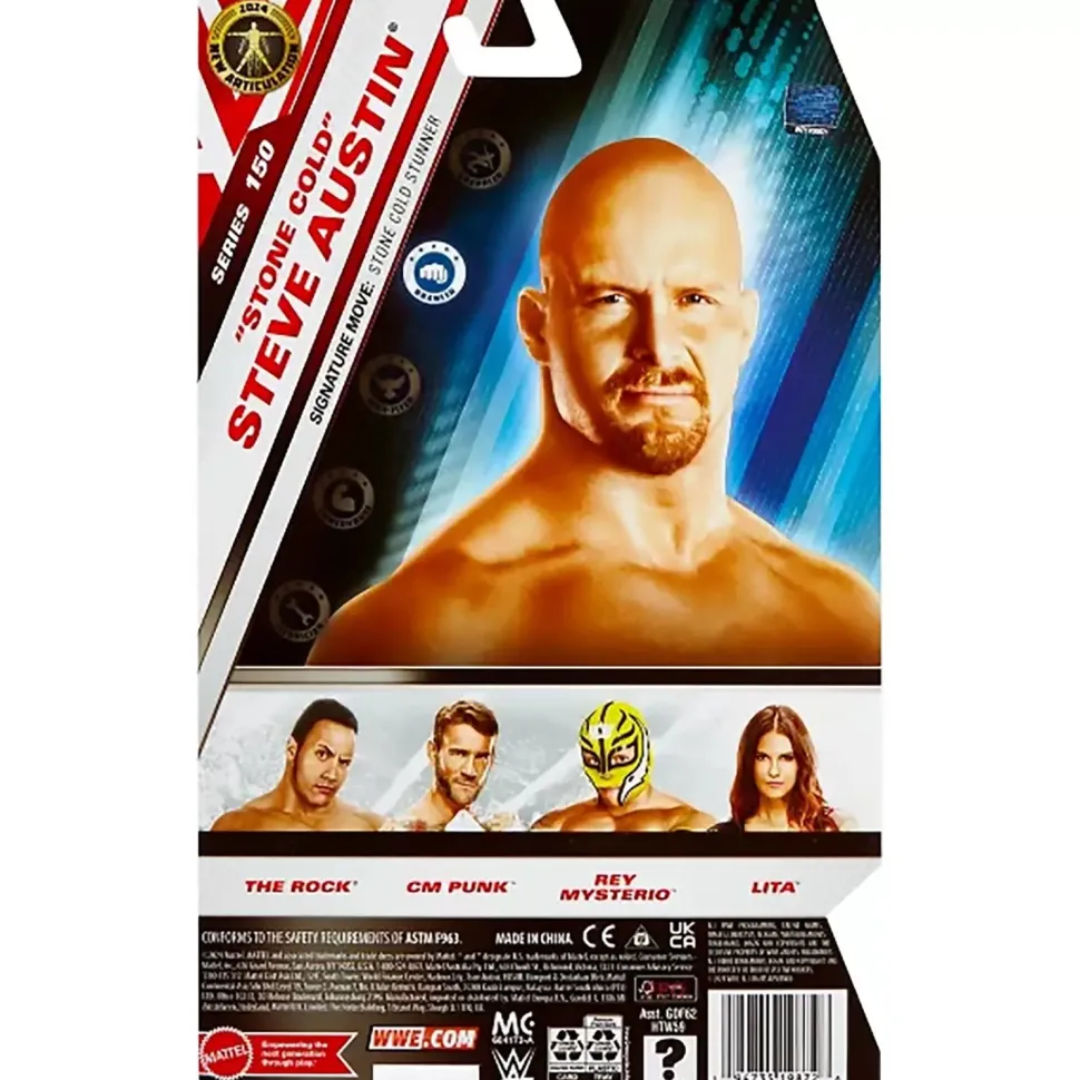 WWE Main Event Series 150 'Stone Cold' Steve Austin Action Figure