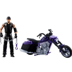 WWE Wrekkin' Undertaker Boneyard Slamcycle Action Figure Set