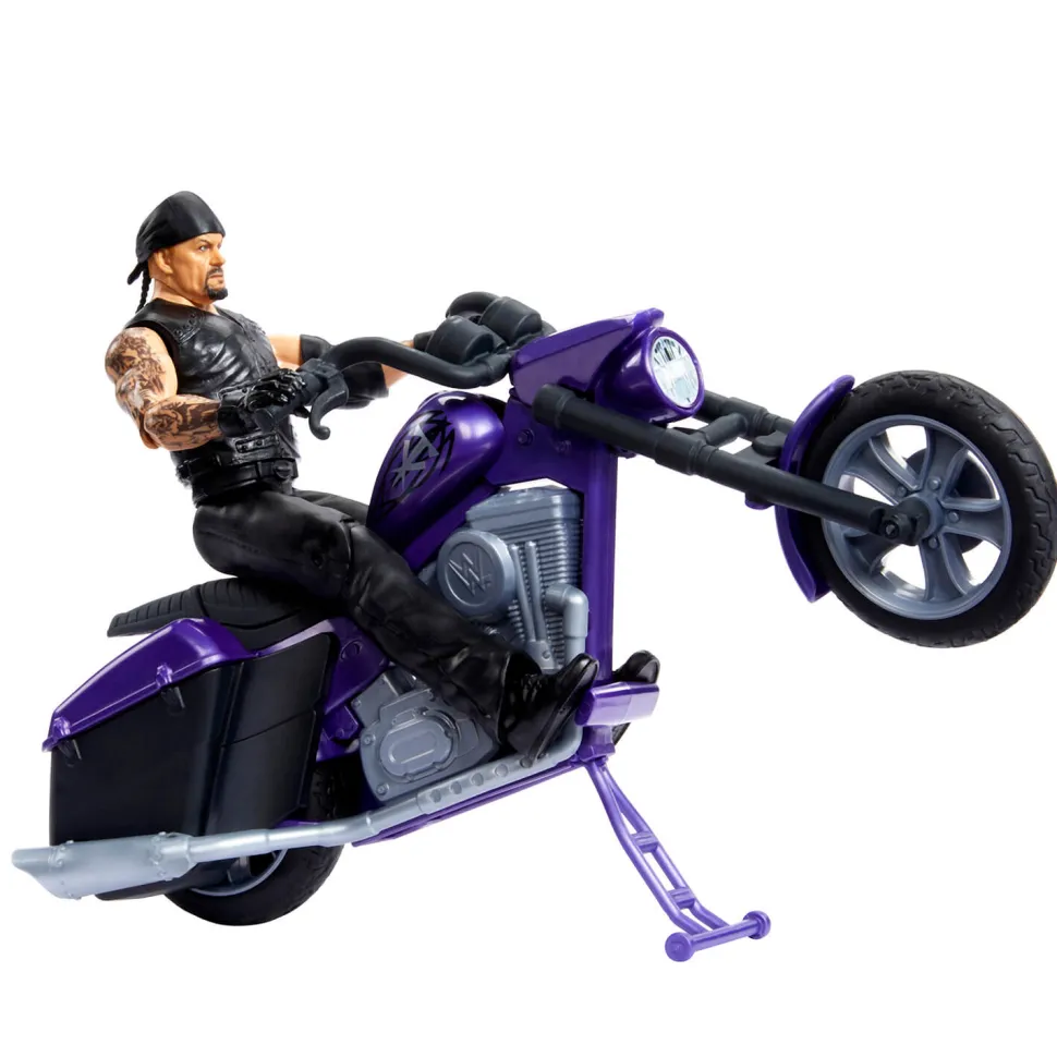 WWE Wrekkin' Undertaker Boneyard Slamcycle Action Figure Set