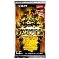 Yu-Gi-Oh! Quarter Century Stampede Booster Pack (5 Cards)